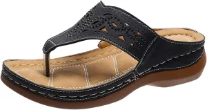Womens Orthopedic Walking Sandals with Arch Support Adjustable Straps Comfortable Summer Beach Casual Outdoor Slides Plantar Fasciitis Relief Recovery Footwear