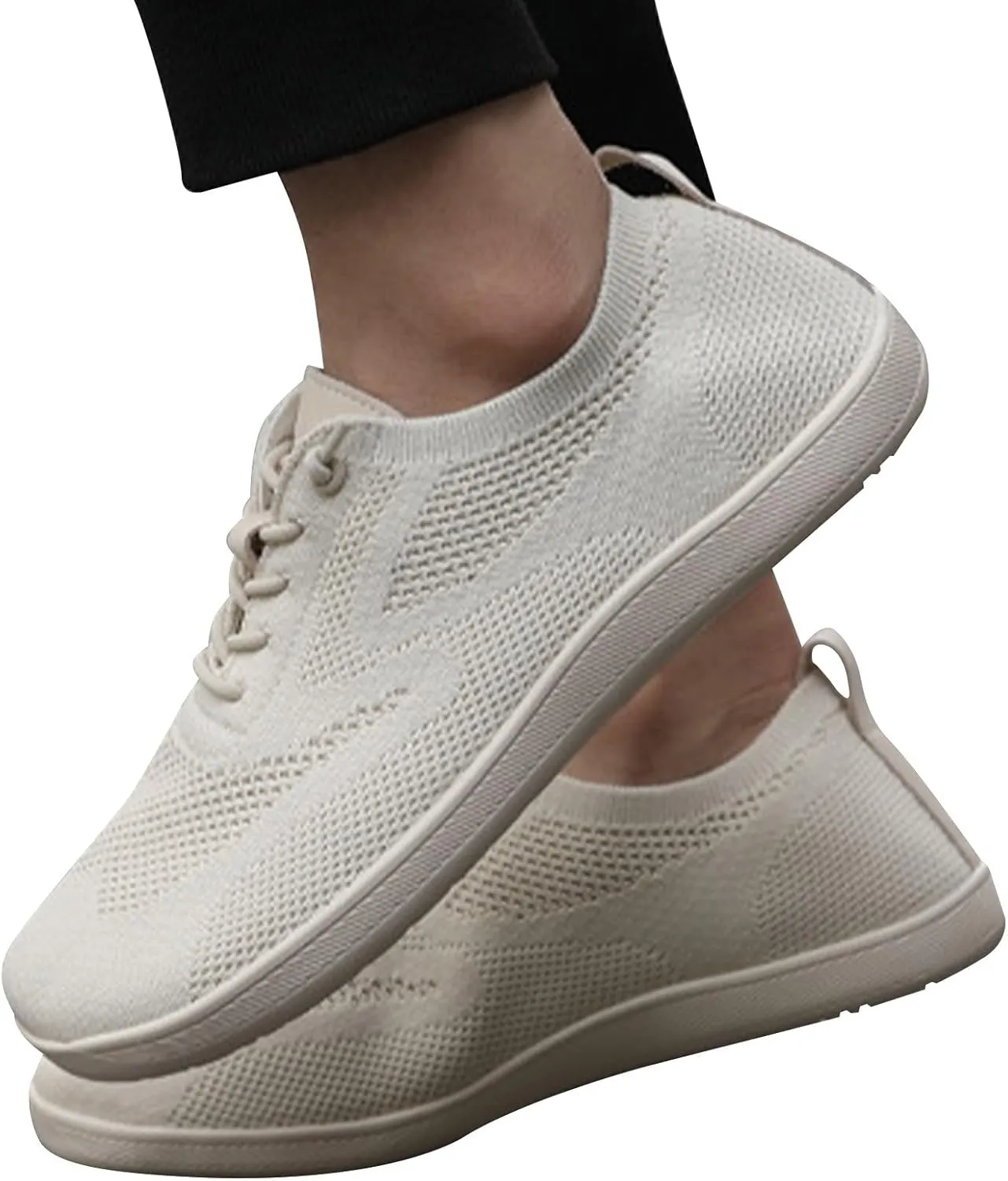 Women's Shoes Sneakers Comfortable Breathable Mesh Non Slip Sneakers Business Casual Slip On Workout Athletic Shoes