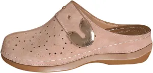 Womens Slides Sandals Orthopedic Comfortable Vintage Leather Low Wedges Cutout Athletic Yoga Mat Sandals Ladies Dressy Walking Shoes Casual Summer Outdoor
