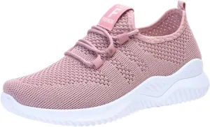 Womens Slip On Walking Shoes Non Slip Running Shoes Breathable Workout Lightweight Sneakers Sports Shoes for Woman